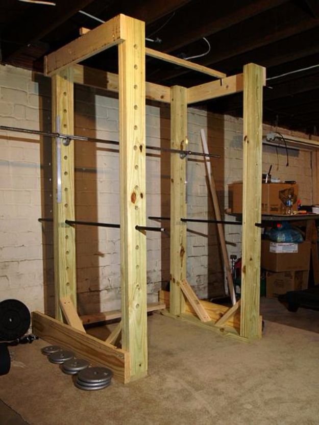 Homemade-Power-Rack
